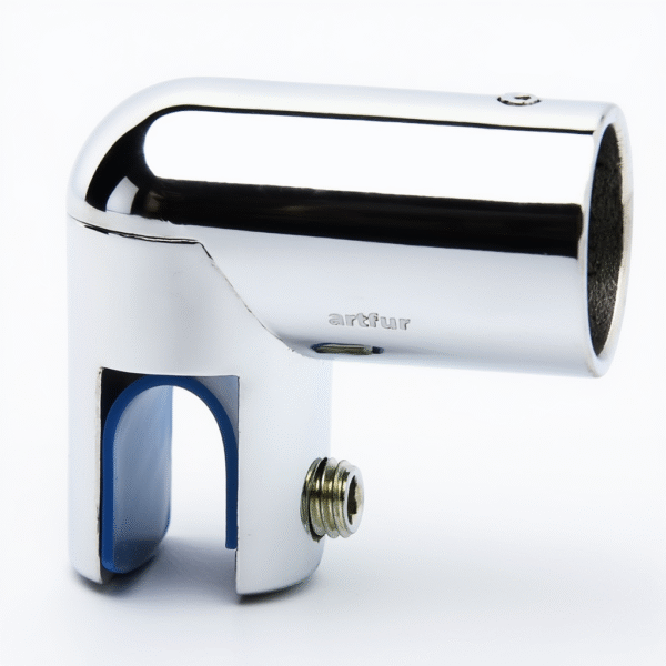 коннектор 90° стекло-труба 19 мм