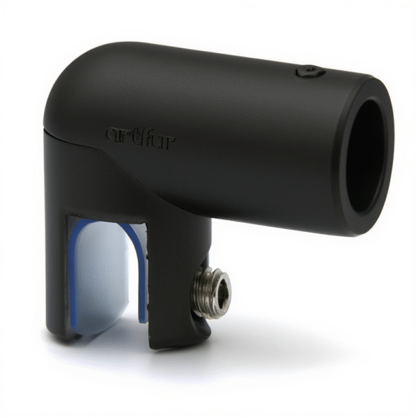 коннектор 90° стекло-труба 19 мм